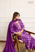 Purple Banarasi Chiniya Silk Kurta Set