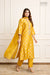 Mustard Yellow Banarasi Chiniya Silk Kurta Set