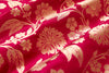 Red Handwoven Banarasi Silk Fabric