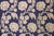Navy Blue Handwoven Banarasi Silk Fabric