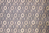 Navy Blue Handwoven Banarasi Brocade Fabric
