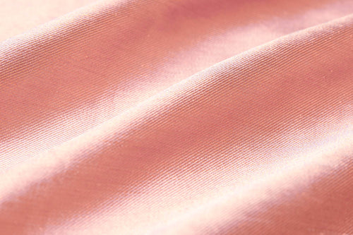 Light Pink Gold Handwoven Banarasi Brocade Fabric