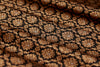Black Handwoven Banarasi Brocade Fabric