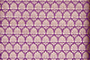 Purple Handwoven Banarasi Brocade Fabric