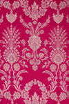 Pink Dual Tone Handwoven Banarasi Brocade Fabric