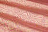 Baby Pink Handwoven Banarasi Brocade Fabric