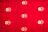 Red Handwoven Banarasi Raw Silk Fabric