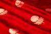 Maroon Handwoven Banarasi Raw Silk Fabric