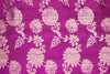 Pink Handwoven Banarasi Raw Silk Fabric