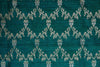 Green Dual Tone Handwoven Banarasi Raw Silk Fabric