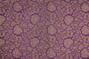 Purple Handwoven Banarasi Brocade Fabric
