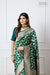 Green Handwoven Banarasi Silk Saree