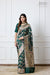 Bottle Green Handwoven Banarasi Silk Saree