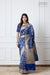 Royal Blue Handwoven Banarasi Silk Saree