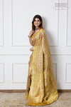 Mustard Yellow Handwoven Banarasi Silk Saree