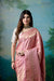 Pink Handwoven Banarasi Kadhua Silk Saree