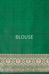 Green Handwoven Banarasi Silk Saree