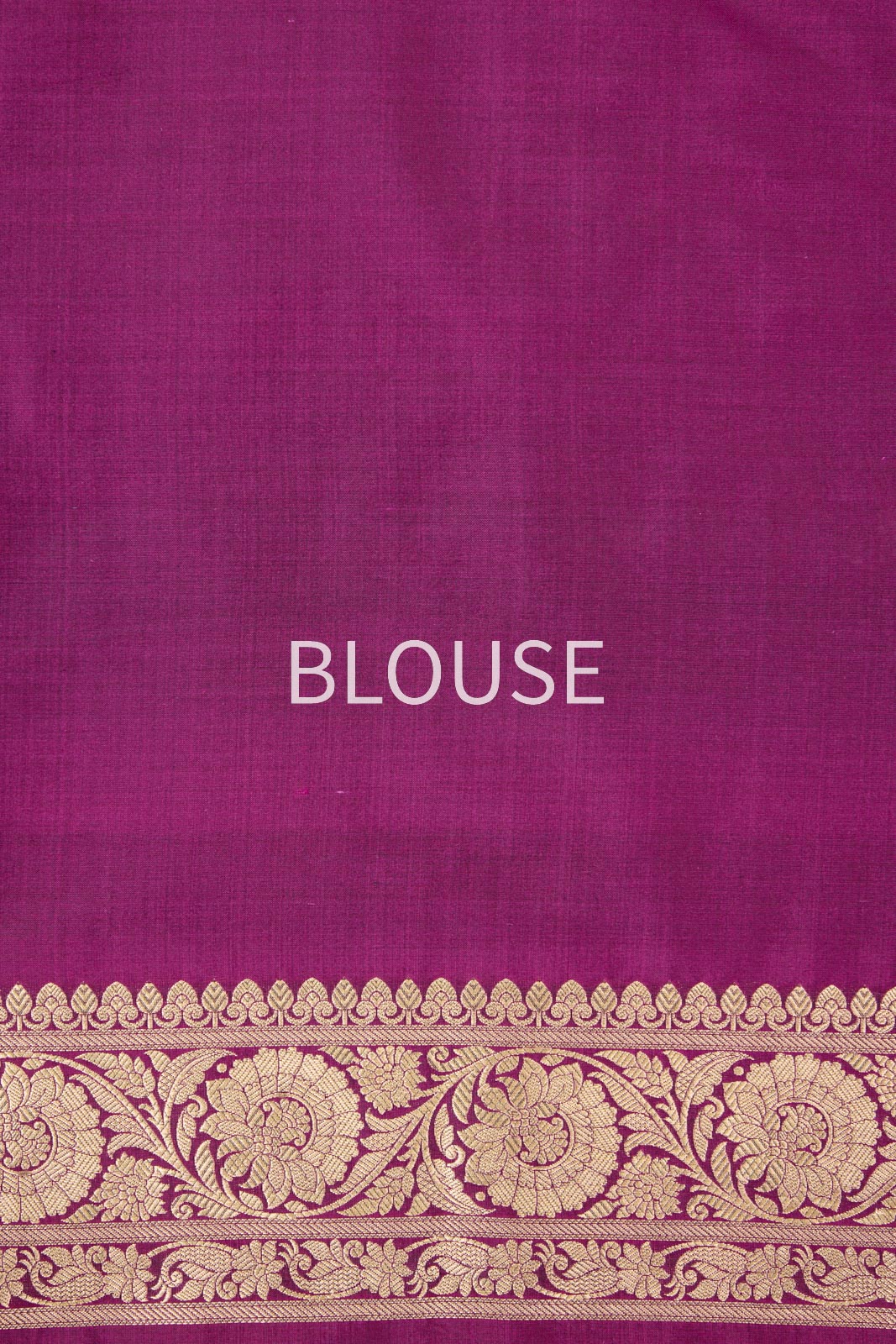 Magenta Pink Handwoven Banarasi Silk Saree