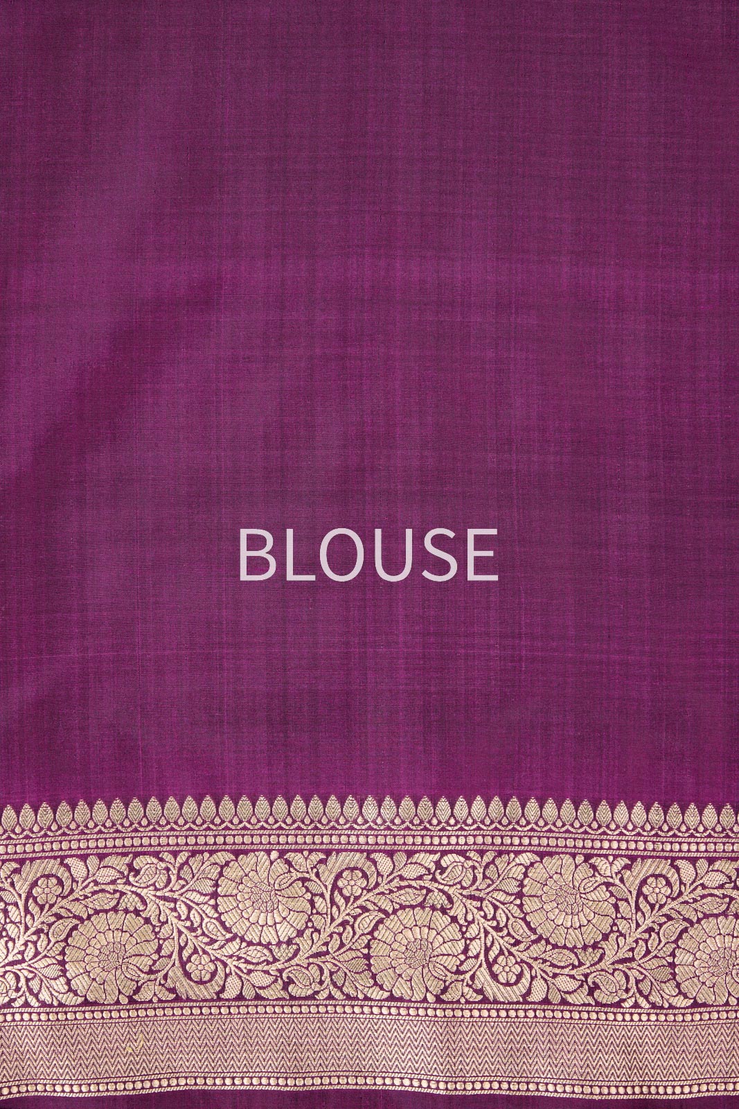 Magenta Pink Handwoven Banarasi Silk Saree