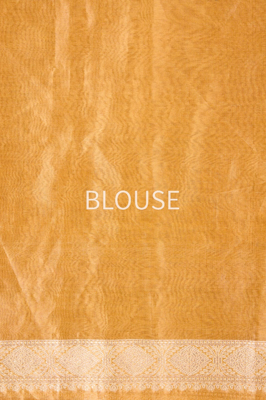 Yellow Handwoven Banarasi Tissue Silk Saree