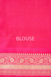 Multicolor Handwoven Banarasi Silk Saree