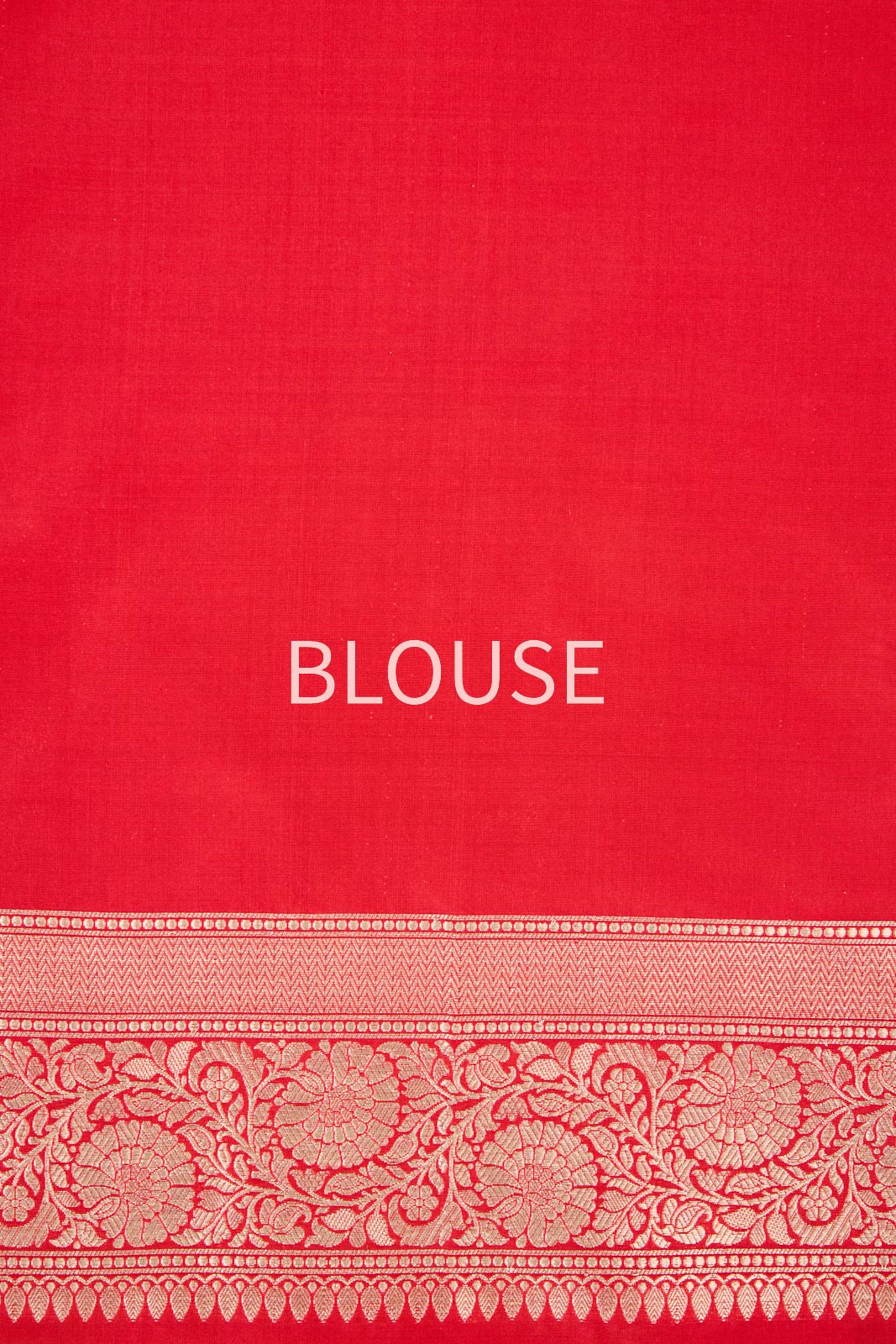 Red Handwoven Banarasi Silk Saree