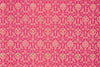 Pink Dual Tone Handwoven Banarasi Brocade Fabric