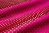 Rani Pink Handwoven Banarasi Mashru Silk Fabric