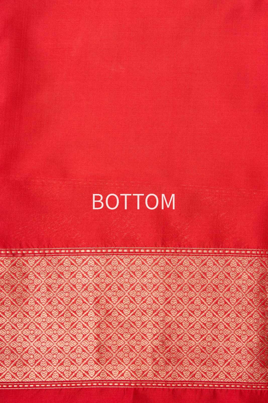 Red Handwoven Banarasi Silk Suit Piece