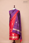 Red Handwoven Banarasi Silk Suit Piece