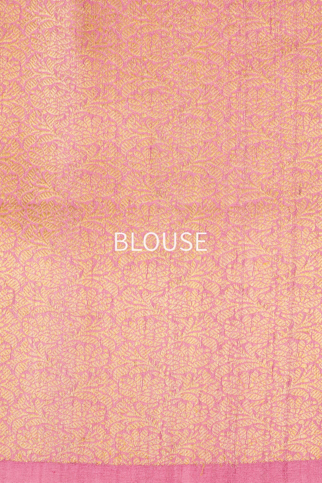 Blue Handwoven Banarasi Tussar Georgette Saree