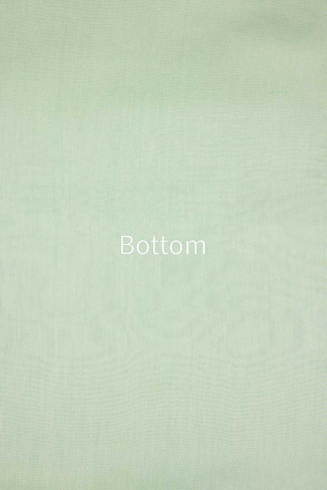 Mint Green Handwoven Banarasi Georgette Suit Piece