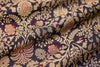 Navy Blue Handwoven Banarasi Brocade Fabric