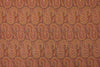 Brown Daul Tone Handwoven Tanchoi Silk Fabric