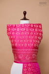 Pink Dual Tone Handwoven Banarasi Silk Dupatta