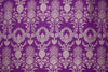 Purple Handwoven Banarasi Brocade Fabric