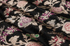 Black Handwoven Banarasi Silk Fabric