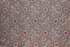 Nany Blue Handwoven Banarasi Brocade Fabric