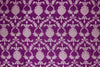 Wine Handwoven Banarasi Brocade Fabric