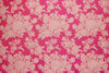 Pink Orange Handwoven Banarasi Brocade Fabric