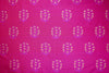 Pink Dual Tone Handwoven Banarasi Silk Fabric