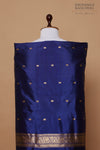Royal Blue Handwoven Banarasi Silk Suit Piece