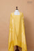 Yellow Handwoven Banarasi Moonga Silk Suit Piece