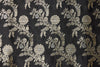 Black Handwoven Banarasi Raw Silk Fabric