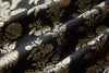 Black Handwoven Banarasi Raw Silk Fabric