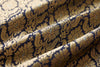 Midnight Blue Handwoven Banarasi Brocade Fabric