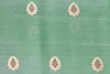 Teal Blue Handwoven Banarasi Tussar Silk Fabric