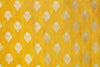 Yellow Handwoven Banarasi Silk Fabric