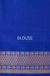 Royal Blue Handwoven Banarasi Silk Saree