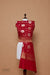Red Handwoven Banarasi Moonga Silk Dupatta